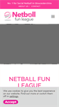 Mobile Screenshot of netballfunleague.co.uk